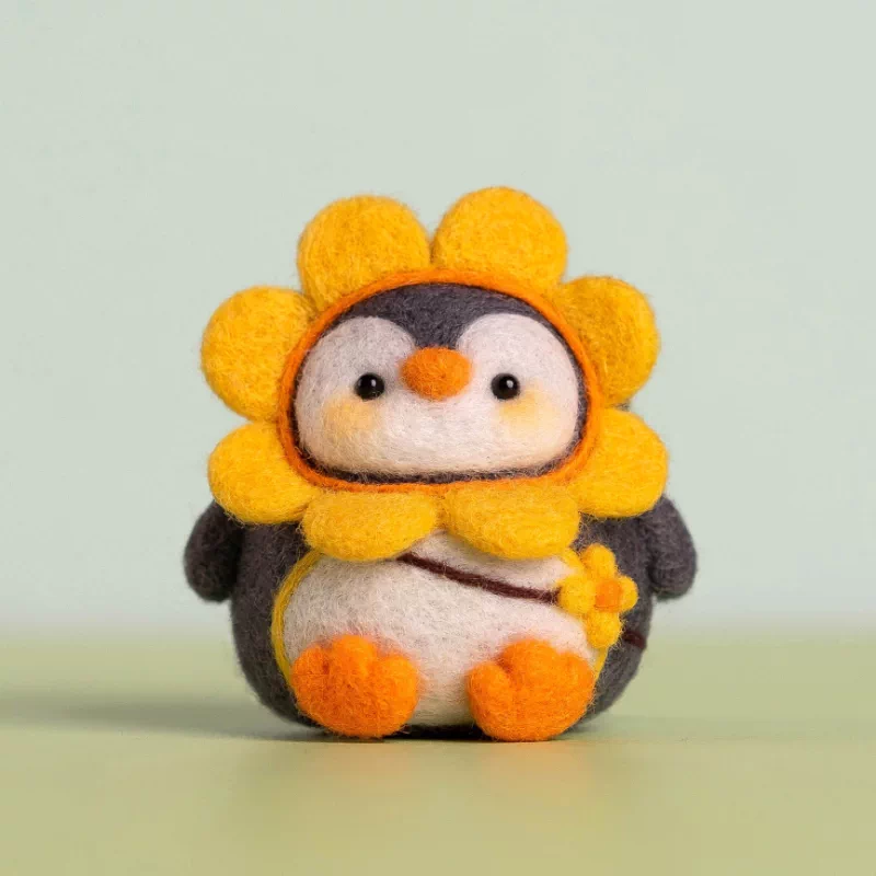 Penguin with Apple Hat