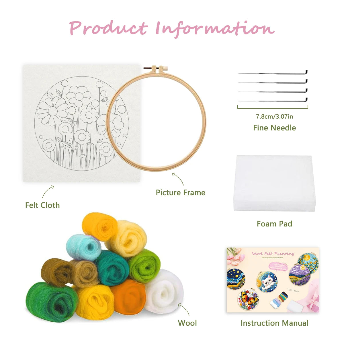 Fox Needle Felting Kit