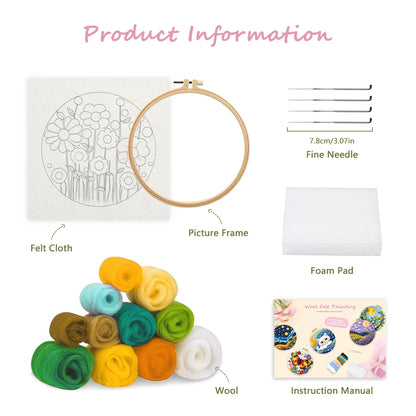 Fox Needle Felting Kit