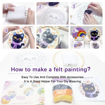 Flowers Needle Felting Kit
