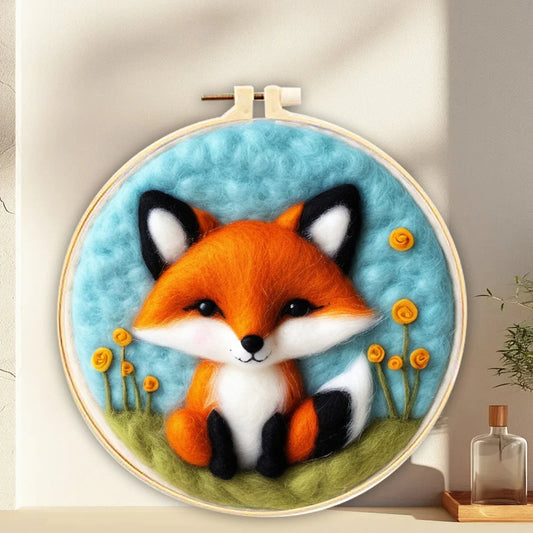 Fox Needle Felting Kit