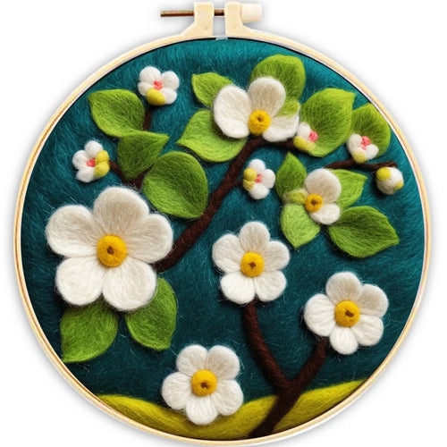 Flowers Needle Felting Kit